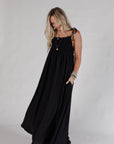 Nest Bohemian Grace Maxi Dress - Black