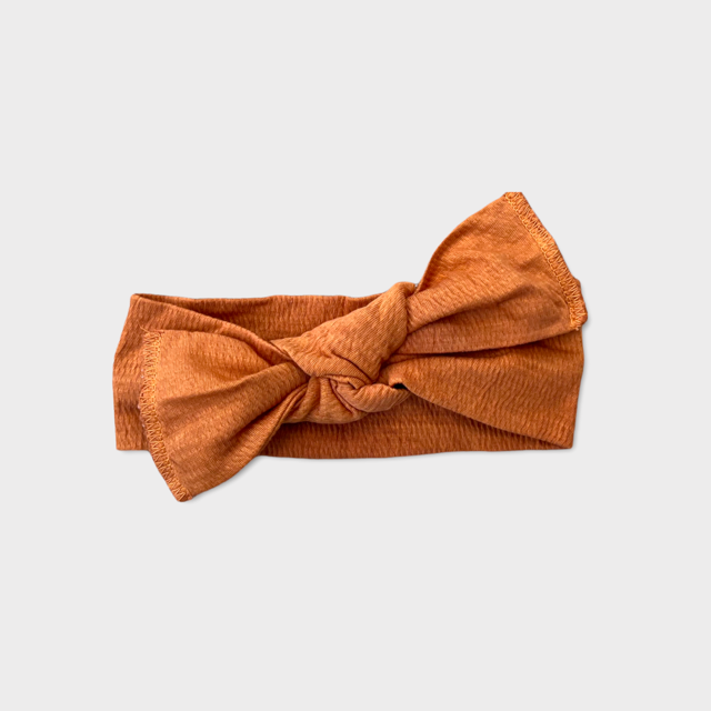 EG Organic Bow Knot -Rust